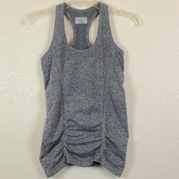 Athleta Gray Fast Track Racerback Tank XS - Picture 2 of 7